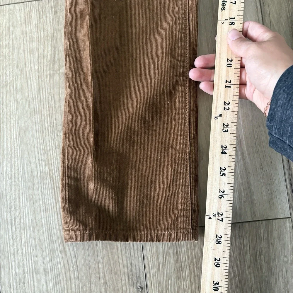 J. Crew Flex Slim Fit Corduroy Pants Men's Size 30x30 Light Brown